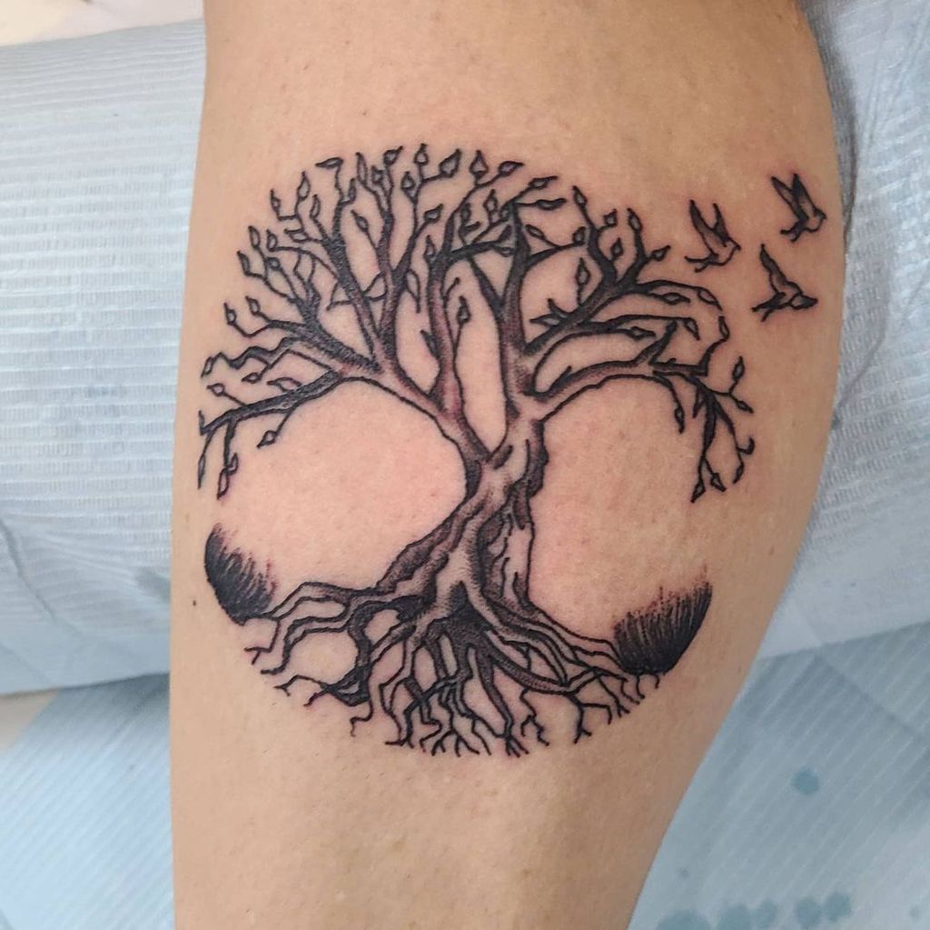 Tree of Life Tattoo by Courtney w Click A Tree