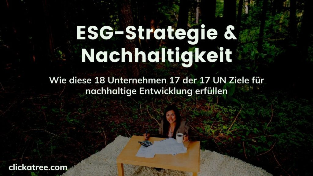 ESG-Strategie & Nachhaltigkeit