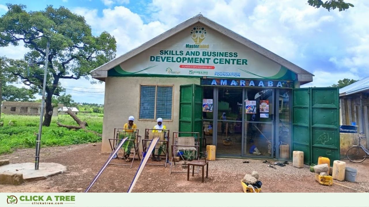 Click A Tree's entrepreneur school in Tamale, Ghana.