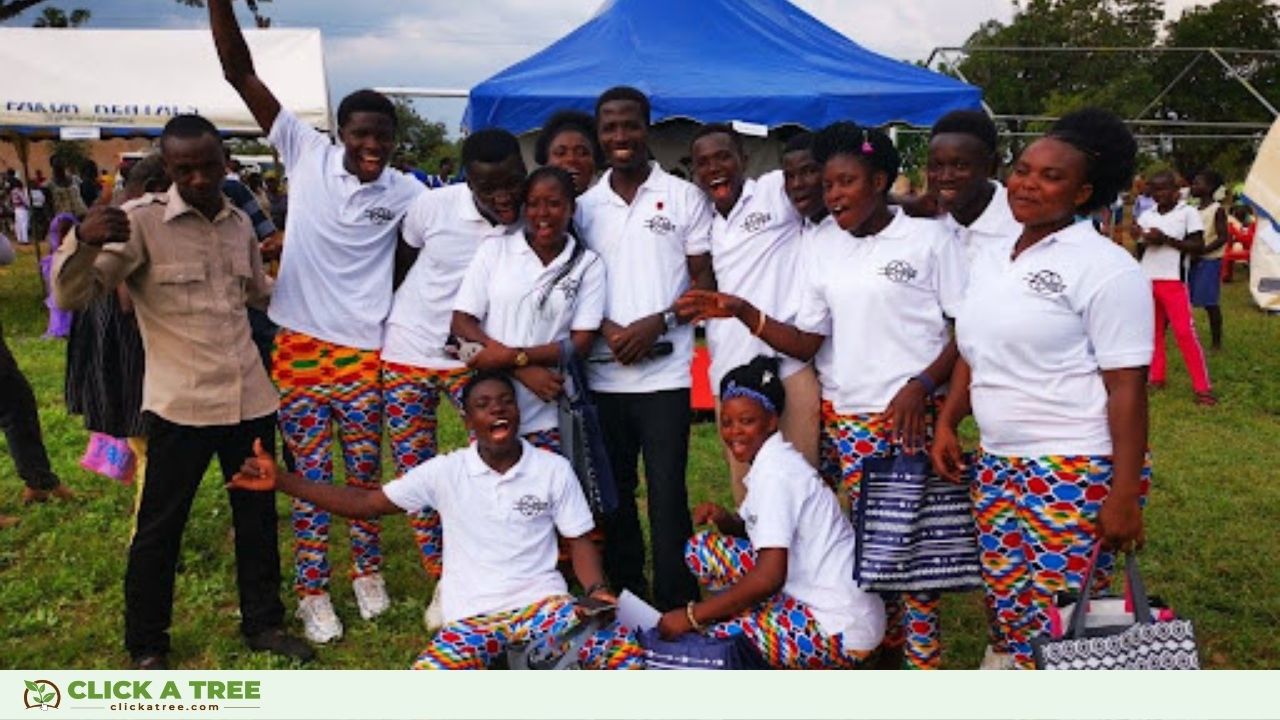 Success Stories from Click A Tree's entrepreneur school in Ghana.