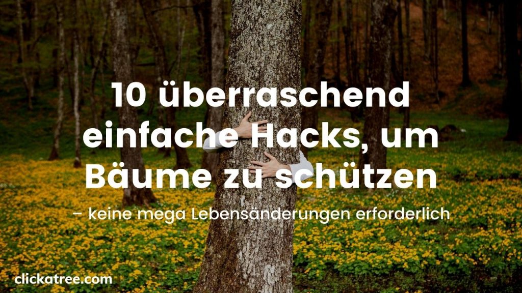 10 überraschen einfacher Hacks, um Bäume zu schützen 