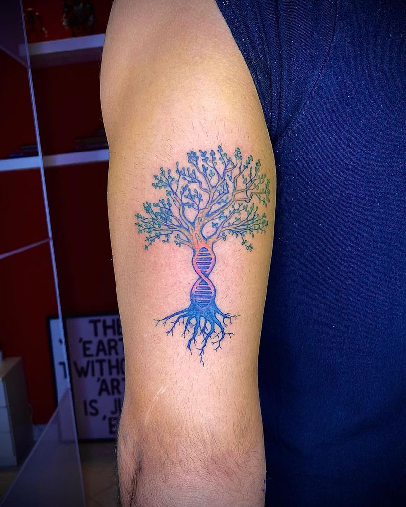 Tree Tattoo by Mauro representing the tree of life w Click A Tree