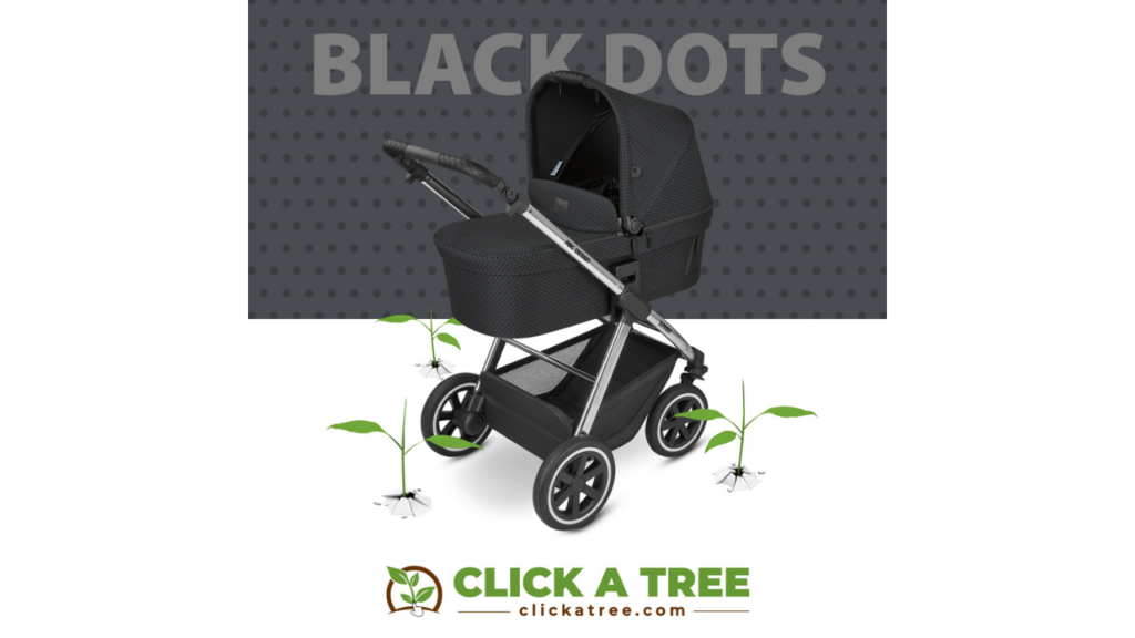 ABC Design's Samba Set Black Dots that plants trees with Click A Tree