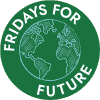 Fridays For Future Logo on bedandtree